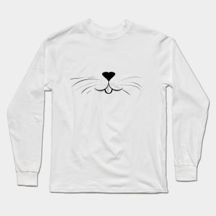 Funny cat face Long Sleeve T-Shirt